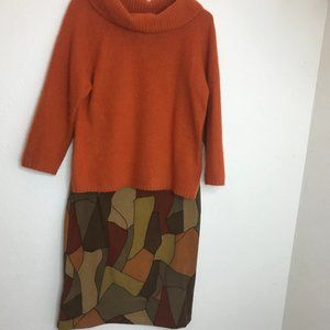 2-Piece Skirt Set Outfit Angora Size 10